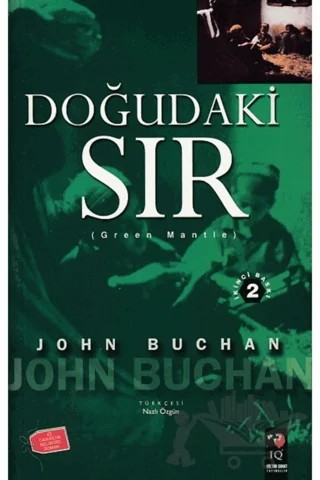 Doğudaki Sır – John Buchan – IQ Kültür Sanat Yayıncılık kitap kapağı