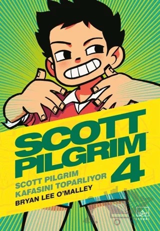 Scott Pilgrim 4: Scott Pilgrim Kafasını Toparlıyor – Bryan Lee O'Malley – İthaki Yayınları kitap kapağı