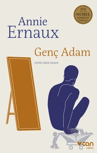 Genç Adam – Annie Ernaux – Can Yayınları kitap kapağı