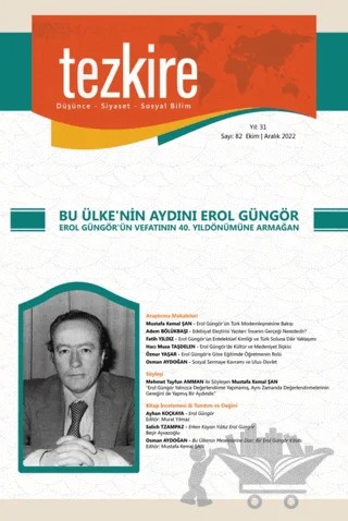 Tezkire 82. Sayı – Kolektif – Tezkire Dergisi kitap kapağı