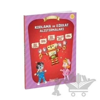 Kodlama ve Dikkat Alıştırmaları – Kolektif – Yumurcak Yayınları kitap kapağı