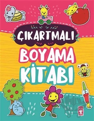 Çıkartmalı Boyama Kitabı (Sticker Hediyeli) – Murat Bingöl – Timaş Çocuk kitap kapağı