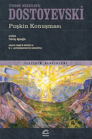Puşkin Konuşması – Fyodor Mihayloviç Dostoyevski – İletişim Yayınevi kitap kapağı