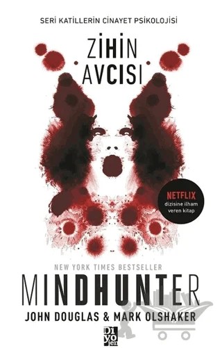 Zihin Avcısı - Mindhunter – John Douglas, Mark Olshaker – Diyojen Yayıncılık kitap kapağı