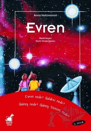 Evren – Anna Hatzimanoli – Dinozor Çocuk kitap kapağı