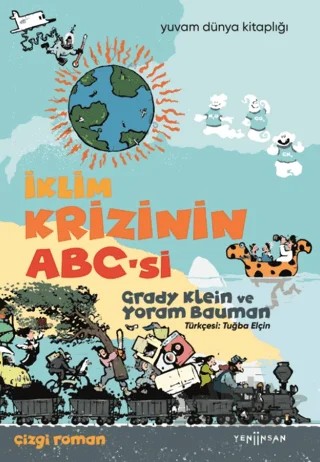 İklim Krizinin ABC'si – Yoram Bauman – Yeni İnsan Yayınevi kitap kapağı