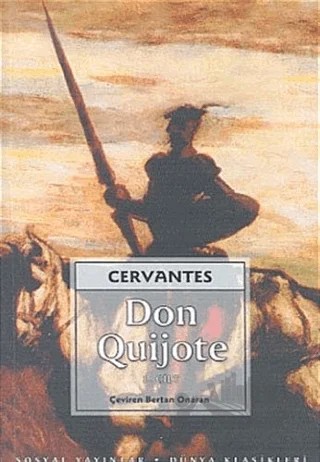 Don Quijote 2 Cilt Takım – Miguel de Cervantes Saavedra – Sosyal Yayınları kitap kapağı