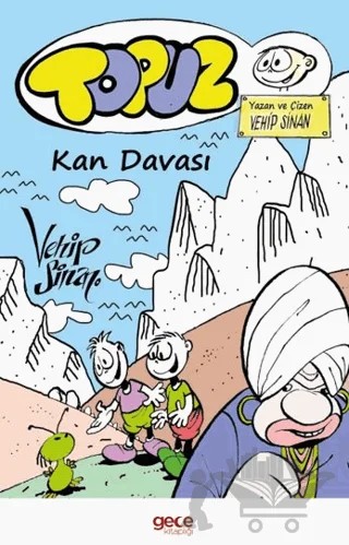 Topuz – Kan Davası – Vehip Sinan – Gece Kitaplığı kitap kapağı