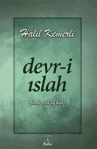 Devr-i Islah – Halil Kemerli – Baha Kitap kitap kapağı