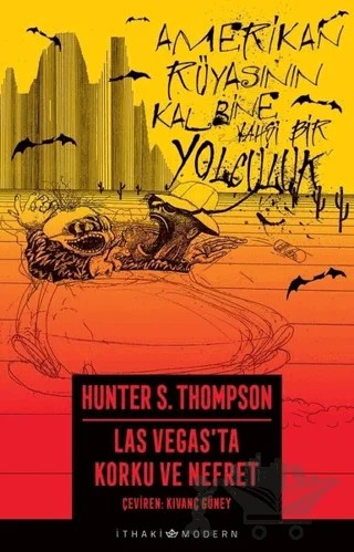 Las Vegas’ta Korku ve Nefret – Hunter S. Thompson – İthaki Yayınları kitap kapağı