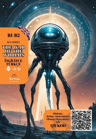 The War of the Worlds - İngilizce – H. G. Wells – NS Press kitap kapağı