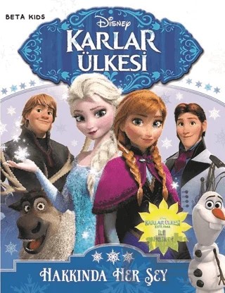 Disney Karlar Ülkesi Hakkında Her Şey – Barbara Bazaldua – Beta Kids kitap kapağı