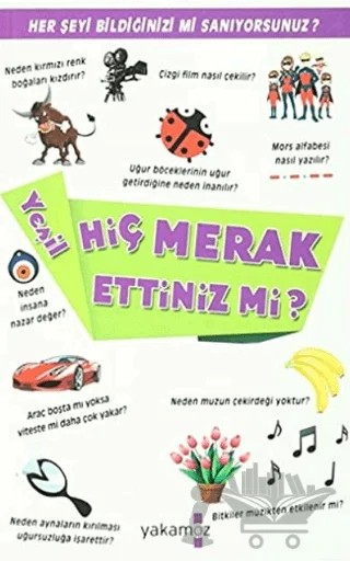 Hiç Merak Ettiniz Mi? Yeşil – Kolektif – Yakamoz Yayınevi kitap kapağı