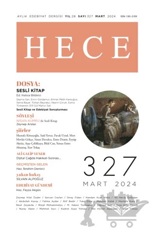 Hece Dergisi - Sayı 327 Mart 2024 – Hece Dergisi kitap kapağı