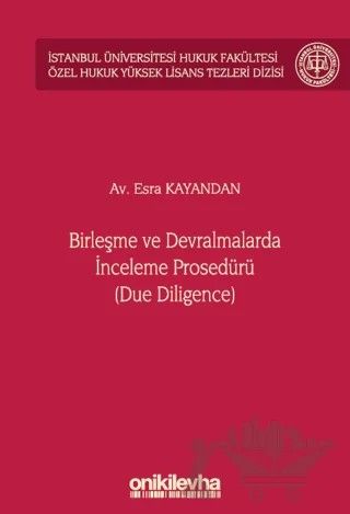 Birleşme ve Devralmalarda İnceleme Prosedürü – Esra Kayandan – On İki Levha Yayınları kitap kapağı