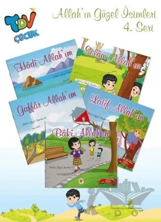 Allah’ın Güzel İsimleri 4. Seri (5 Kitap Takım) – Ayşe Adan – Türkiye Diyanet Vakfı Yayınları kitap kapağı