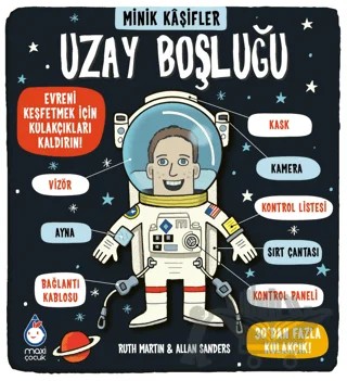 Minik Kaşifler: Uzay Boşluğu – Ruth Martin, Allan Sanders – Maxi Yayıncılık kitap kapağı