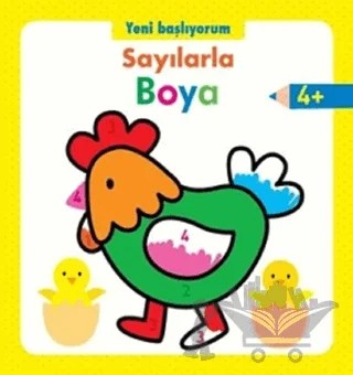 Sayılarla Boya - Yeni Başlıyorum – Kolektif – Doğan Egmont Yayıncılık kitap kapağı