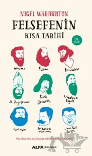 Felsefenin Kısa Tarihi – Nigel Warburton – Alfa Yayınları kitap kapağı