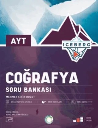 AYT Iceberg Coğrafya Soru Bankası – Kolektif – Okyanus Yayınları kitap kapağı