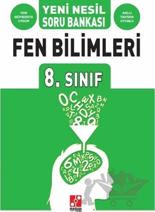 8. Sınıf Fen Bilimleri Yeni Nesil Soru Bankası – Sevda Parlak – Medyan Yayınları kitap kapağı