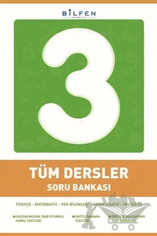 3. Sınıf Tüm Dersler Soru Bankası – Kolektif – Bilfen Yayıncılık kitap kapağı