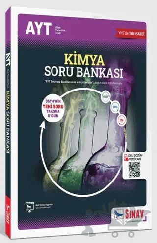 AYT Kimya Soru Bankası – Kolektif – Sınav Yayınları kitap kapağı