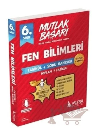 6.Sınıf Mutlak Başarı Fen Bilimleri Fasikül ve Soru Bankası – Kolektif – Muba Yayınları kitap kapağı