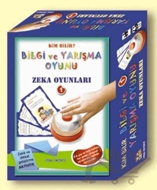 Bilgi ve Yarışma Oyunu - Zeka Oyunları 1 – Asım Uysal – Uysal Yayınevi kitap kapağı