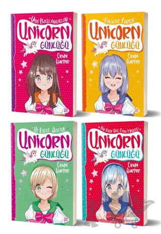 Unicorn Günlüğü Serisi (4 Kitap Takım) – Cindy Harper – Dokuz Çocuk kitap kapağı