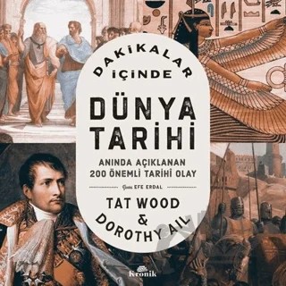 Dakikalar İçinde Dünya Tarihi – Tat Wood, Dorothy Ail – Kronik Kitap kitap kapağı