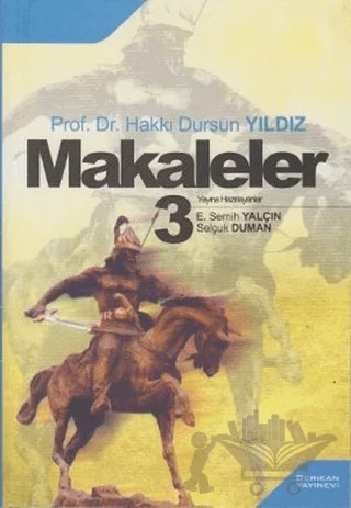 Makaleler 3 – Hakkı Dursun Yıldız – Berikan Yayınevi kitap kapağı