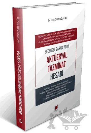 Aktüeryal Tazminat Hesabı – Eren Öğütoğulları – Adalet Yayınevi kitap kapağı