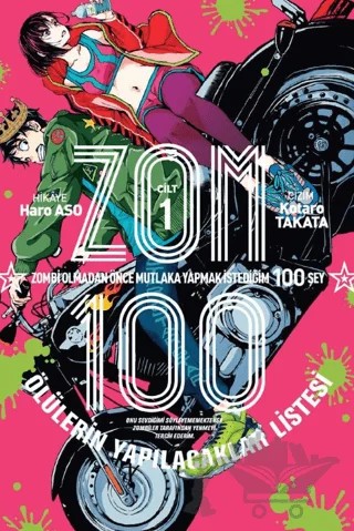 Zom 100 Cilt 1 – Haro Aso – Marmara Çizgi kitap kapağı
