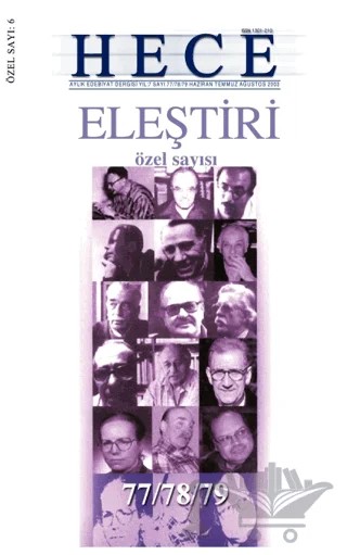 Hece Aylık Edebiyat Dergisi Sayı: 77/78/79 Eleştiri Özel Sayısı: 6 – Hece Dergisi kitap kapağı