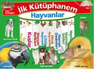 İlk Kütüphanem Hayvanlar Kutulu Set – Kolektif – Beta Kids kitap kapağı