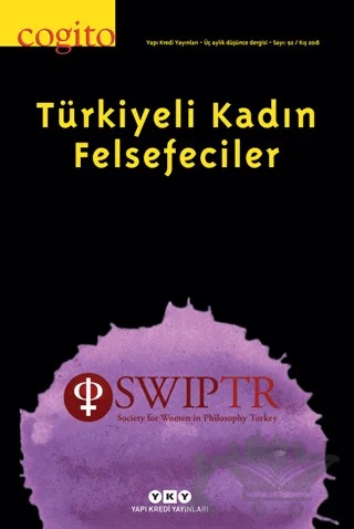 Cogito Sayı: 92 - Türkiyeli Kadın Felsefeciler – Yapı Kredi Yayınları kitap kapağı