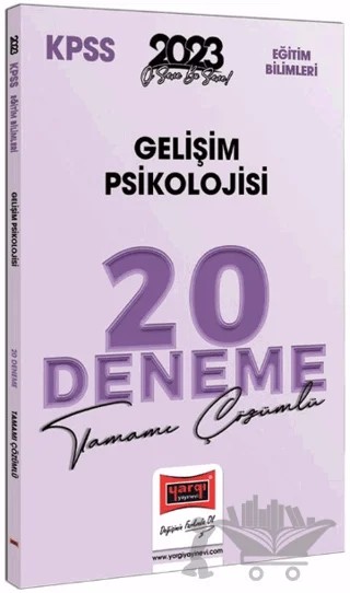 Yargı Yayınları 2023 KPSS Eğitim Bilimleri Gelişim Psikolojisi Tamamı Çözümlü 20 Deneme – Kolektif – Yargı Yayınevi kitap kapağı