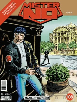 Mister No Sayı: 108 Manaus’da Ölüm – Lal Kitap kitap kapağı
