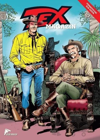 Tex Magazin 1 – Pasquale Ruju – Çizgi Düşler Yayınevi kitap kapağı