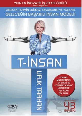 T-İnsan – Ufuk Tarhan – Ceres Yayınları kitap kapağı
