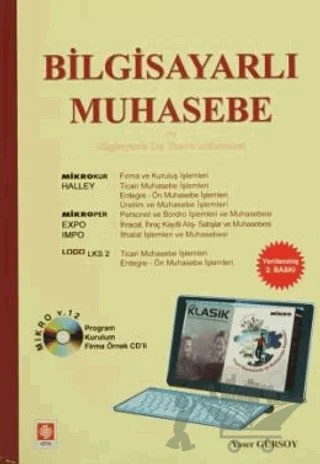 Bilgisayarlı Muhasebe ve Bilgisayarda Dış Ticaret Muhasebesi – Yaser Gürsoy – Ekin Basım Yayın kitap kapağı