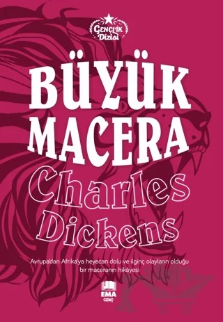 Büyük Macera – Charles Dickens – Ema Genç kitap kapağı