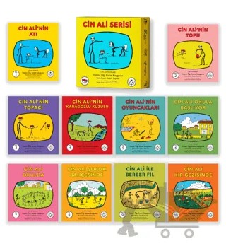 Cin Ali Kitap Seti (10 Kitap Takım) – Rasim Kaygusuz – Cin Ali Yayınları kitap kapağı