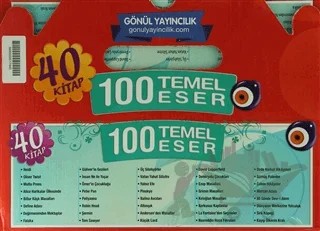 100 Temel Eser ( 40'lı Kutulu Kitap Takımı ) – Kolektif – Gönül Yayıncılık kitap kapağı
