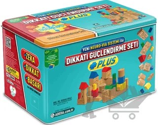 Dikkati Güçlendirme Seti Plus 9 Yaş C – Osman Abalı – Adeda Yayınları kitap kapağı