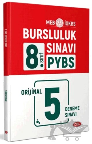 8. Sınıf Bursluluk 5 Deneme Sınavı – Kolektif – Data Yayınları kitap kapağı