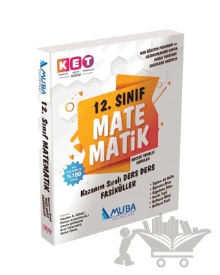 12. Sınıf KET Serisi Matematik Defter ve Kitap – Haydar Ali İğdeli, Ekrem Karamanlı, Demir Durgun, Erol Tosuner, Rafet Önal – Muba Yayınları kitap kapağı