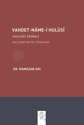 Vahdet - Name-i Hulusi – Kolektif – Post Yayınevi kitap kapağı