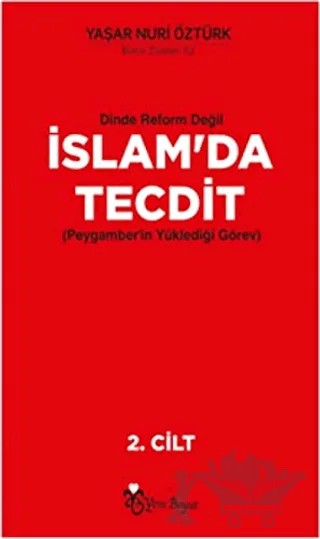 Dinde Reform Değil İslam'da Tecdit – Yaşar Nuri Öztürk – Yeni Boyut Yayınları kitap kapağı